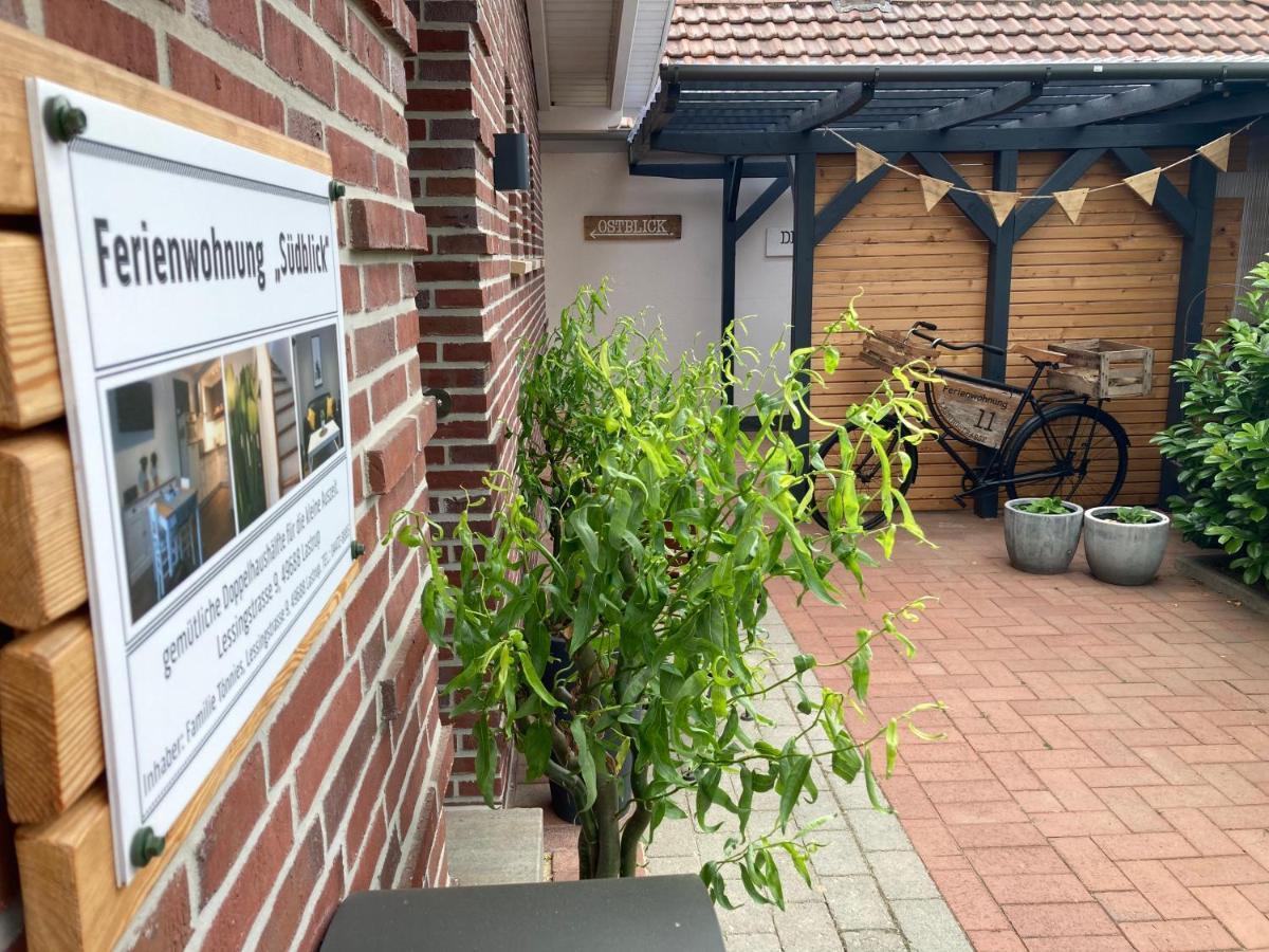 „Suedblick“ Gemuetliche Doppelhaushaelfte Lastrup Exterior foto